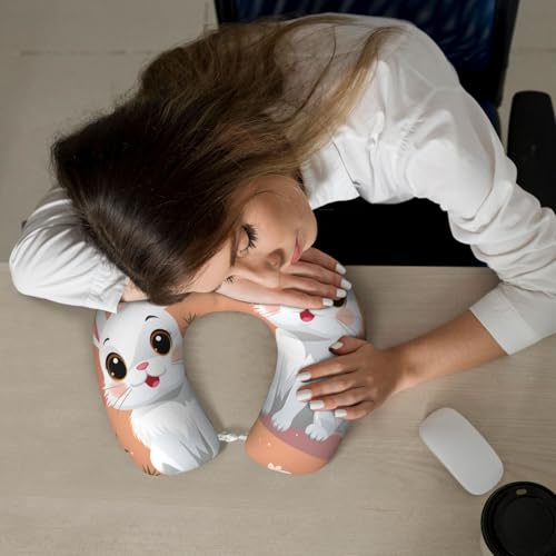 Almohada de espuma viscoelástica para cuello viaje miniatura 7