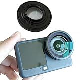 185° FOV Weitwinkelobjektiv für DJI Action 6, 8 mm, 0,8-fache Vergrößerung, Aluminiumlegierung und optisches Glas, Weitwinkelobjektiv für Reisen, Sport, Vlogging, Architektur, kreative Filmaufnahmen