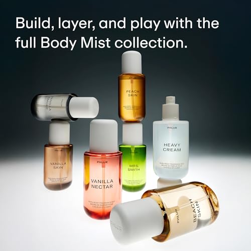Image of PHLUR Mrs. Smith Body Mist, 8 Fl Oz - Hair and Body Perfume for Women, Juicy Apple & Pear Fruity Floral Body Spray with Watermelon and Musk Nectar Fragrance