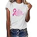 RHXWFDG Pullover pour Femme Travail Manches Courtes Polyester Tuniques Col Rond Comfy Ete Vogue Pullovers Women Leger à Motifs