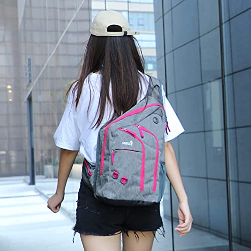 Plus Oversized Sling Backpack For Women, Durable Crossbody Backpack One Shoulder Backpack Daypack 28L #TOP1