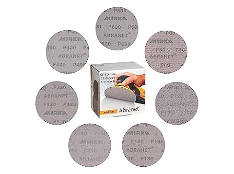 Mirka Abranet siatka tarcze szlifierskie 150 mm rzep Mixpack