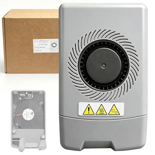 Image of Original Ad5x Extruder Front Cover with 4010 Cooling Fan Prevents Extrusion Failure for Flashforge AD5X Hotend Cover High‑Temp Resistant Material,Toolhead Front Cover for Flashforge AD5X Accessories