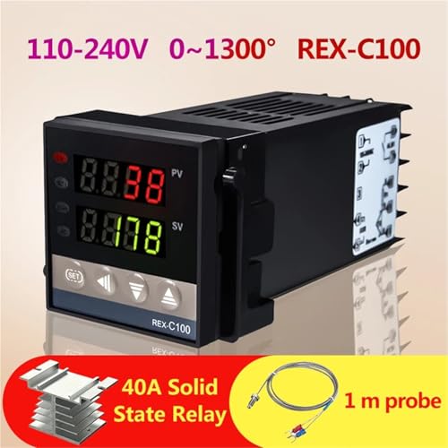 Régulateur PID REX-C100 résout les variations de température 110V-240V - 3
