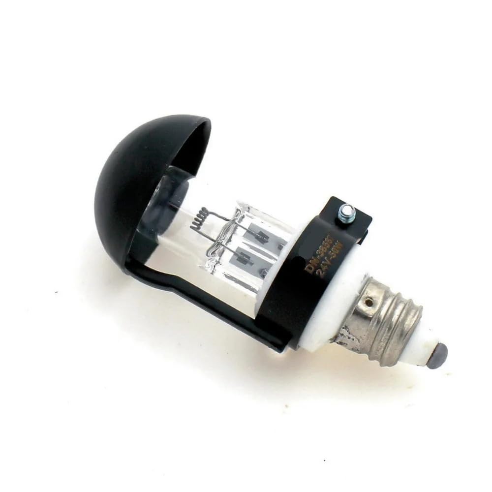 Bombilla halógena de paraguas negro E11 de 24V 50W SH52 A1-510-01 lámpara quirúrgica sin sombras DN-38567(1 piece)