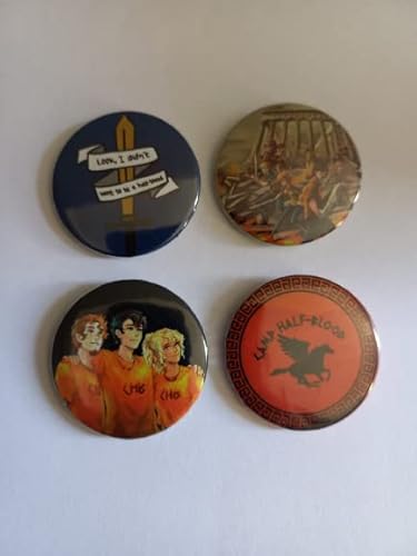 kit Ecobag + 4 bottons - Percy Jackson