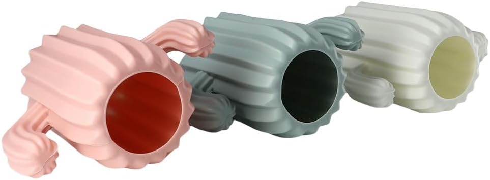 3Pcs Unique Cactus Cute Pencil Holders,Pen Cup Cactus Storage Containers Cactus for Office Desk Accessories,Pink&White&Green image 5