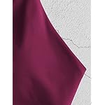 ZAFUL Women's Tie Back Padded High Cut Bralette Bikini Set Two Piece Swimsuit - Image 4