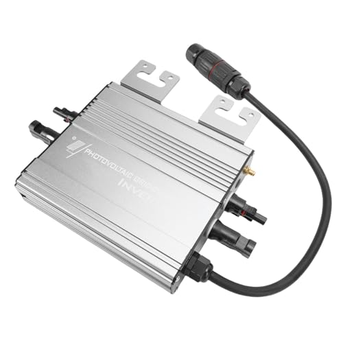 Inversor solar IP65 impermeable con carcasa de aluminio de balcón duradera 4