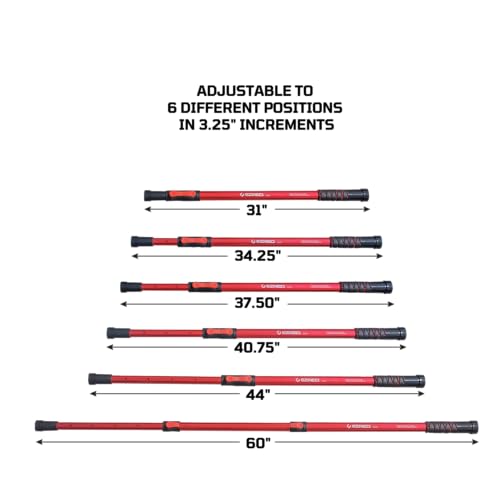Accesorio extensible de aluminio EZ RED EZHP para capó de coche 3