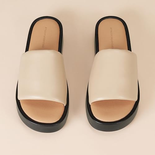 Image of Amazon Essentials Women's Slide Flatform Sandal