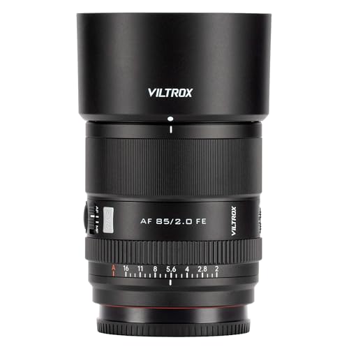 Image of VILTROX 85mm f /2.0 EVO FE Lens Full Frame Large Aperture Auto Focus Prime Lens Compatible with Sony E-Mount Cameras A7SIII A7III A7RIII A7IV A7RIV A9 A1 FX3 A7RV A7CR A7CII A93 ZVE1 ZV-E10 FX30