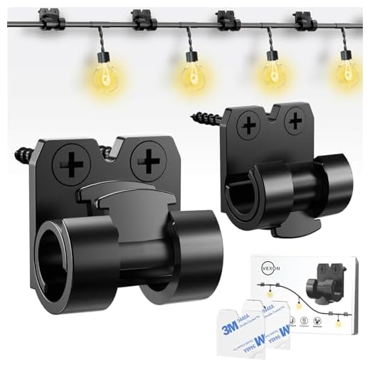 VEXON Outdoor Light Clips for Holiday Decor