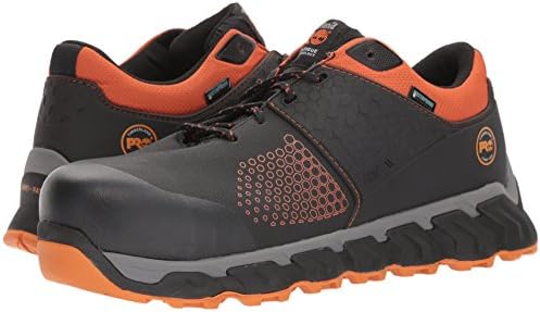 Timberland PRO Men's Ridgework Low Composite Safety Toe Waterproof Industrial Work Shoe, Black/Orange, 9 | Image 6