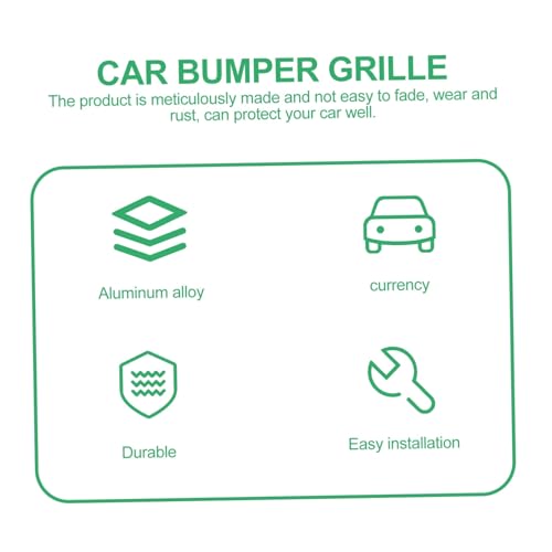 Malla de parrilla para parachoques de coche resistente al desgaste 4