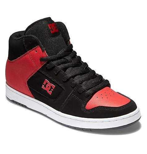 DC DC Men's Manteca 4 Hi-Top Skate Shoe,Black/RED,8