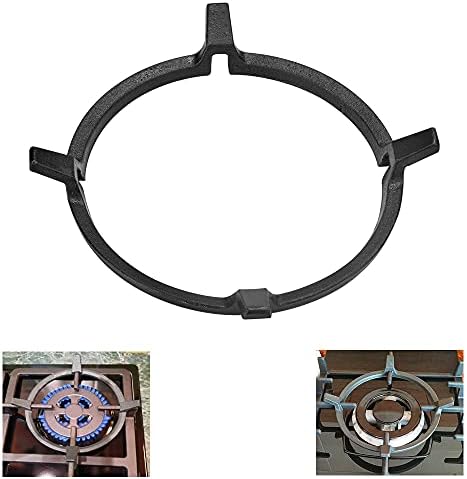 "N/A" YONGORHEX Wok Ring Universal Wok Stand Cast Iron Stove Trivets Support Holder Non Slip Cooktop Range Pan Rack Home Supplies for Kitchen Wok Gas Hob