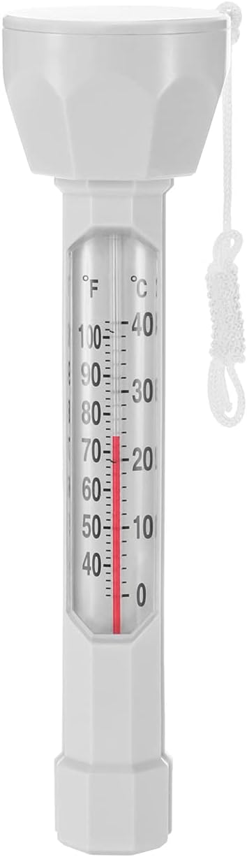 ANTOBLE Pool Thermometer Floating Easy to Read Large Display with String Water Temperature Thermometers for Swimming Pool Spa Hot Tub Fish Pond