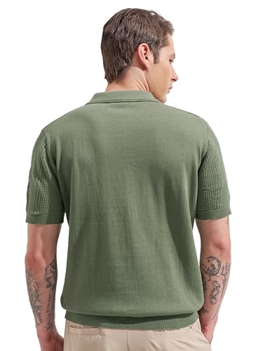 Image of Highlander Men's Polo Tshirt | Flat Knit | Regular Fit | Polo T-Shirt for Man