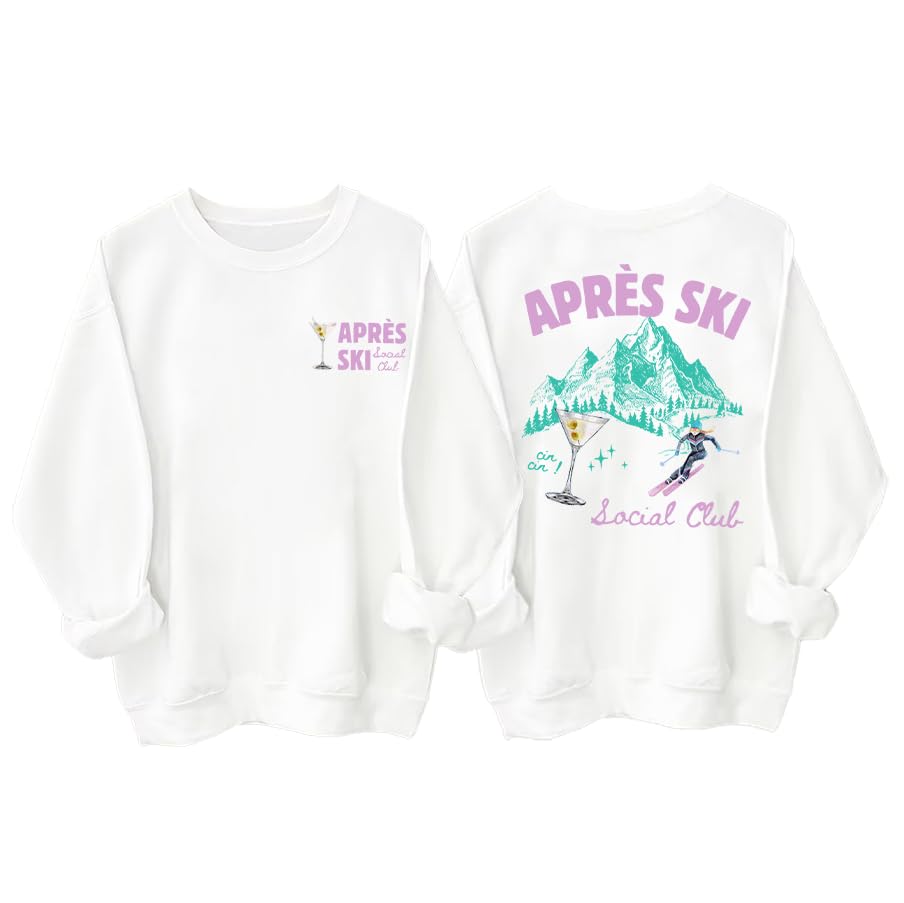 Apres Ski Sweatshirt, Après Ski Club Sweatshirt