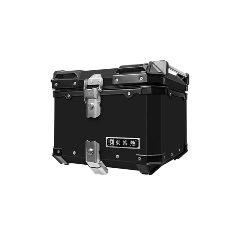 40L-45L-55L-Motorcycle-Top-Case-Tour-Tail-Box-Scooter-Back-Rear-Case-With-Backrest-And-Mounting-Plate-Hard-Aluminum-Alloy-Motorcycle-Trunk-Tour-Top-Box-Luggage-Tour