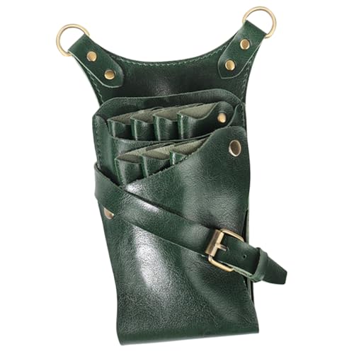 DEARMAMY Scissor Comb Storage Bag Professional Stylist Tool Holder Hair Salon Scissor Bag Barber Waist Pouch