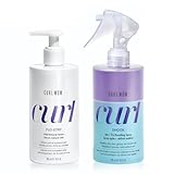 COLOR WOW Best Anti-Frizz Curl Styling Set - The ultimate curl styling 'power couple', Curl Wow SHOOK Spray and FLOETRY Serum for super hyrated, silky-soft, weightless, defined, frizz-free curls