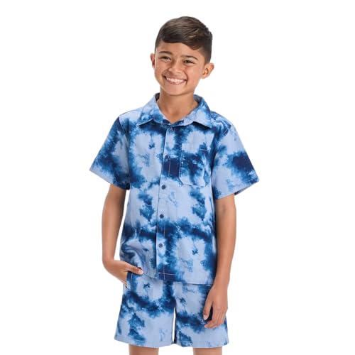 Cat & Jack Boys' Short Sleeve Button-Down Shirt -
