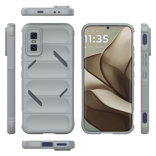 Image of for Infinix GT 30 Pro 5G Phone Case Anti-Drop Soft TPU Rugged Back Cover - Light Grey