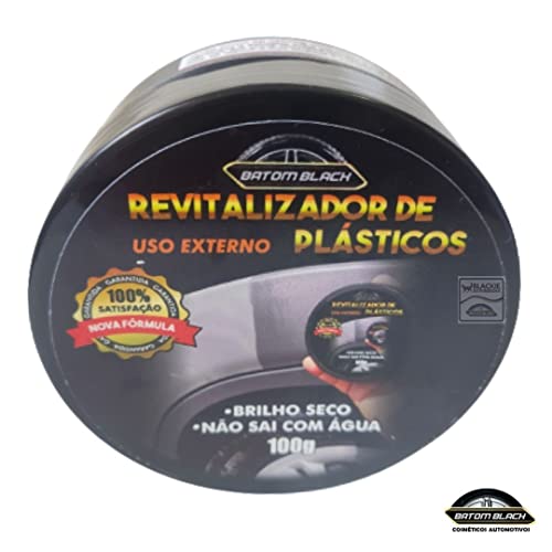 Revitalizador de Plásticos e Borrachas Batom Black Renovador