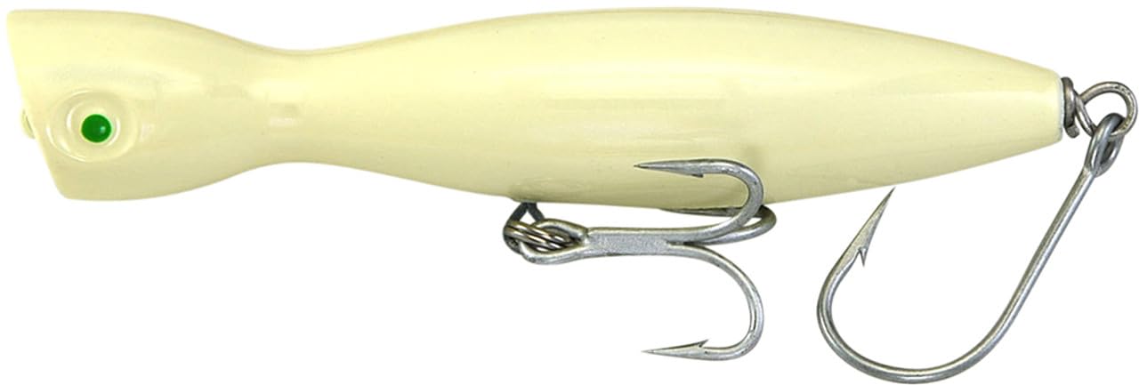 Super Strike Lures Little Neck Popper Bone Float 6" 2.25oz