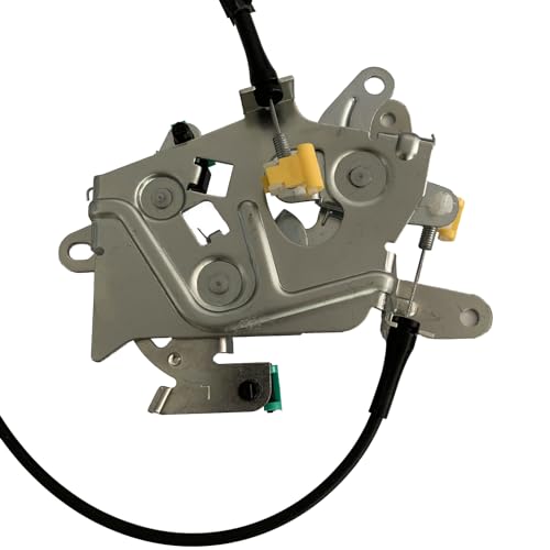 Image of Power Door Lock Actuator Door Latch with Cables, Fits for 2008-2016 Ford F-250 F-350 Super Duty Rear Left Door, Repalces OEM AC3Z-28264A01-B, DL361