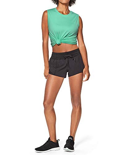 Roadbox Womens Workout Tank Tops Loose Fit Active Yoga Sleeveless Shirts Green