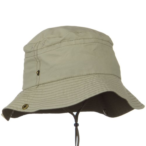 Uv 50+ Sun Protection Talson Bucket Hat - Khaki Brown S-M #TOP3