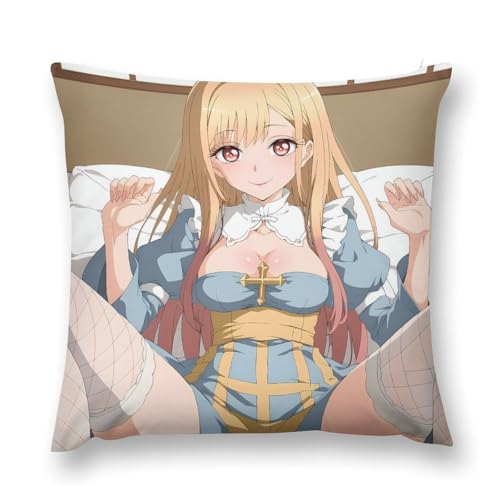 エコ素材 その着せ替え人形は恋をする 抱き枕カバー シンプル リビング ホームデコ 18 "x18 "