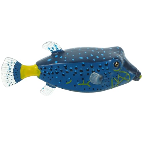 NUOLUX リアルな箱?魚模型 フィッシュフィギュア 教育用海洋動物おもちゃ 向け自然学習 インテリア魚デコレーション