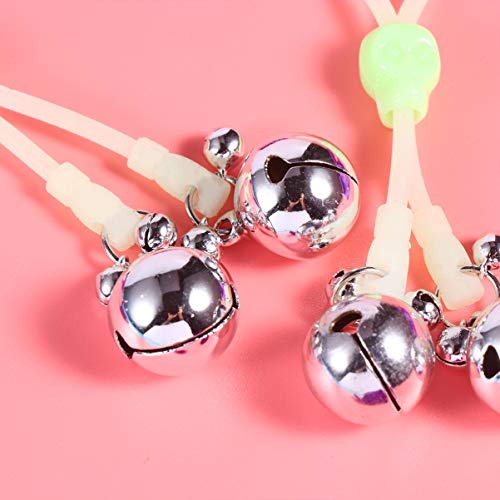 HEALLILY 2 Peças de Grampo de Mamilo Não Perfurado Grampo de Mamilo Ajustável para Casais (Corda de