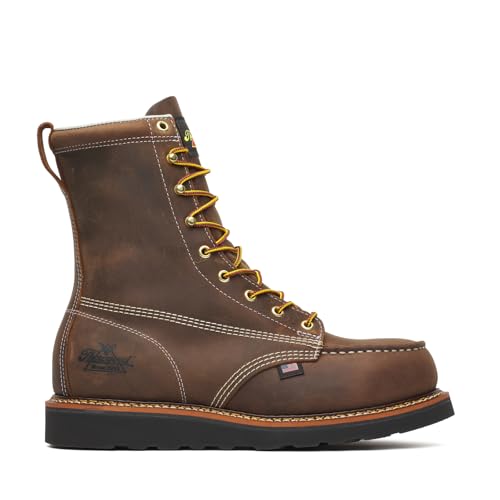 Thorogood Men's American Heritage - 8" Trail Steel Moc Toe Wedge Work Boot2
