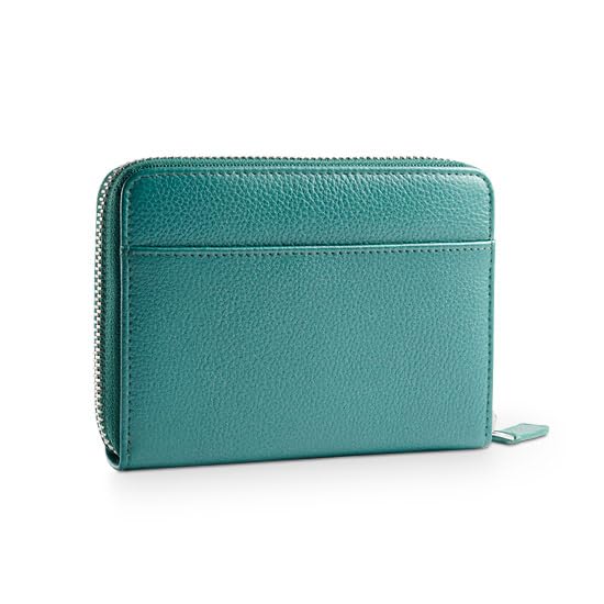Valentini Portel Damski Portmonetka, Zielony Metallic