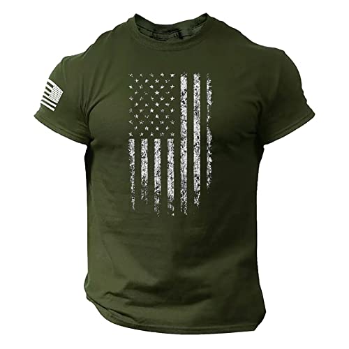 Generico Tshirt Uomo Firmate Estive Tshirt Cotone Palestra Elegante Maglietta Taglie Forti Traspirante Offerta Manica Corta Basic Tee Classica Comode Tinta Unita T-Shirt Top Leggera Casual Slim Fit