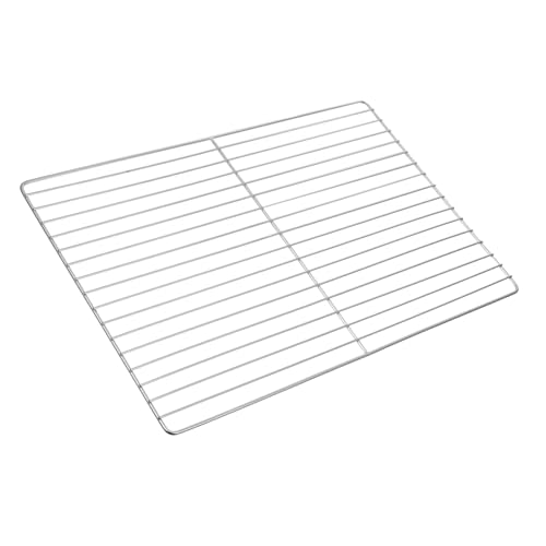Homoyoyo Grille De Barbecue En Acier Inoxydable Découpable 44.5x29.5Cm - Grille De Cuisson Robuste...