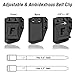 Forcenter Mag Carrier IWB/OWB Magazine Holster Kydex Mag Holder to Fit 9mm/.40 Double Stack - Ambidextrous Concealed Carry Holster with Adjustable Retention