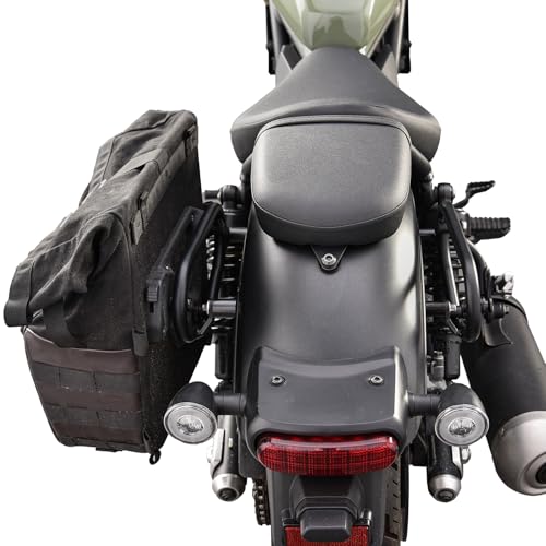 Soporte Lateral para Alforjas de Motocicleta Compatible Rebel 500 y 300 miniatura 3