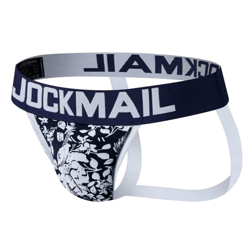 JOCKMAIL Men's Jockstrap Underwear Breathable Jock Strap Athletic Supporter for Gym Sport4