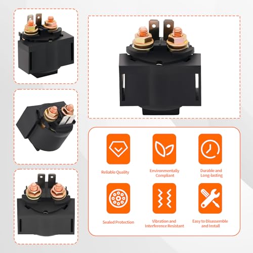 Relé Solenoide de Arranque AHL para Kawasaki VN750 Vulcan 750 1987-2006 miniatura 2