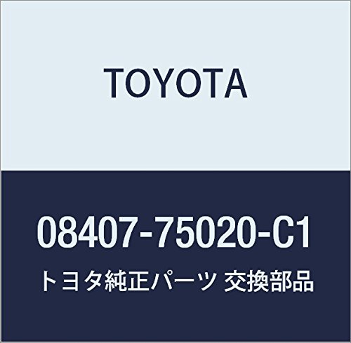 TOYOTA (toyota) Genuine Part nanba-hure-muhuronto・riyasetto Part No 08407 – 75020 – C1