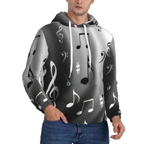 Sweat à capuche musique homme EdWal pull de sport confortable pour salle et quotidien