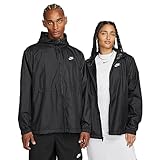 Nike Sportswear Essential Women's Woven Jacket (Large, Black/White)