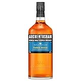Auchentoshan Three Wood | Single Malt Scotch Whisky | mit Geschenkverpackung | 43% Vol | 700ml Einzelflasche