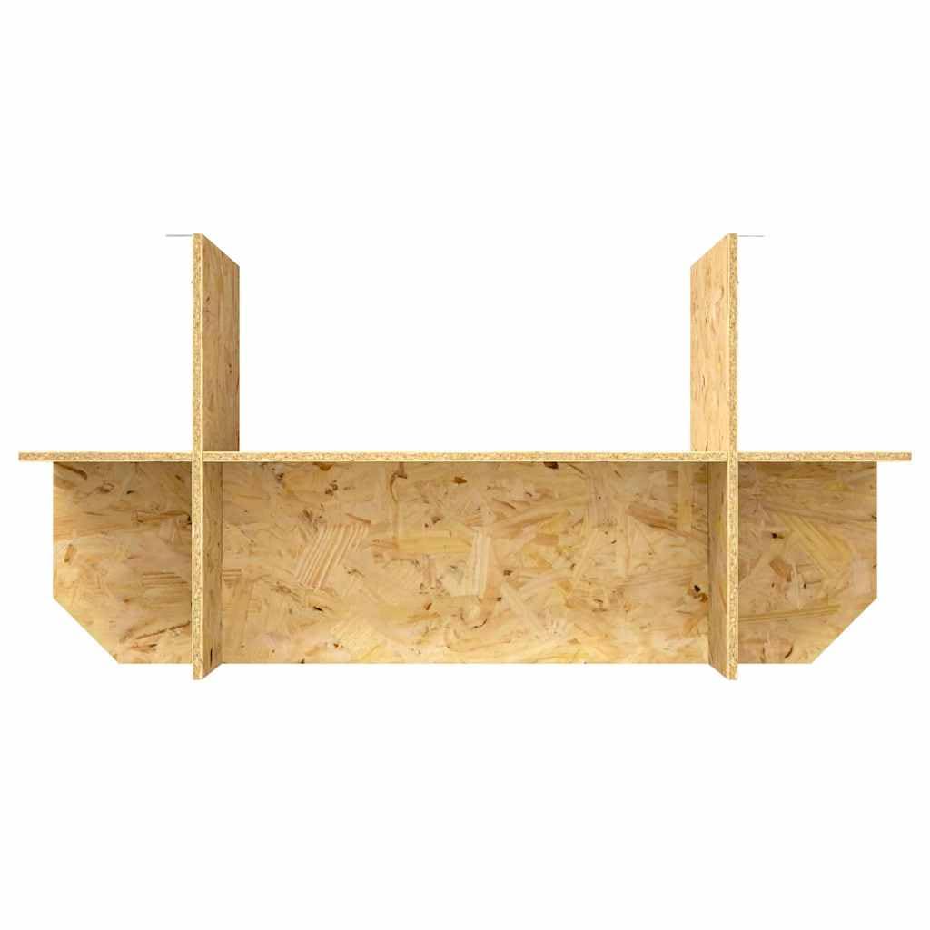 Generisch Terrarienbasis Braun 100 x 50 x 50 cm OSB,Tier- & Haustierbedarf,Haustierbedarf,Reptilien- & Amphibienbedarf,Terrarien,876735